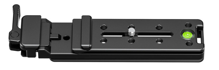 NR-140 D Rail with Clamp for Garmin XERO C1/C2 Chronograph and Arca Mount Picatinny Clamp by Leofoto