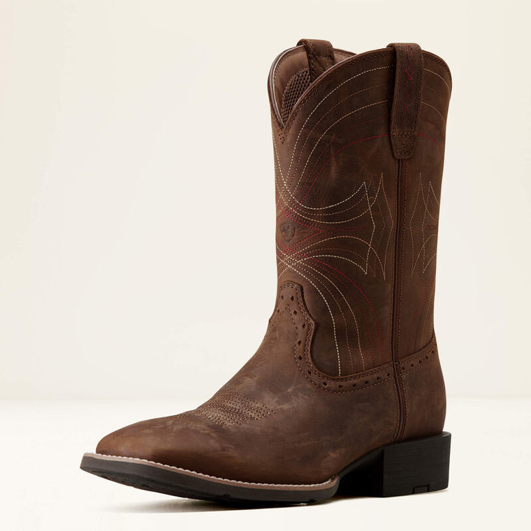Sport Outdoor Wide Square Toe Cowboy Boot by Ariat