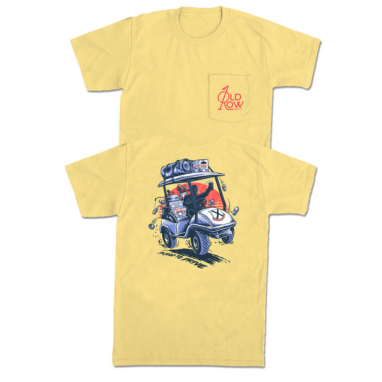 I'm Good to Drive Short Sleeve Pocket Tee Shirt by Old Row