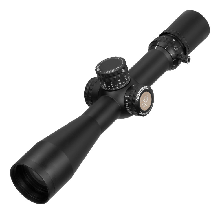 ATACR 4-20x50 ZeroStop Elevation First Focal Plane Rifle Scope with MOAR F1 Reticle by Nightforce Optics