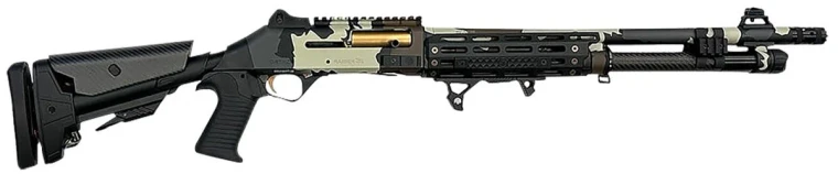Orthos Arms Raider S4 Alpine Elite 12 Gauge 18.5" Barrel 3" Chamber Semi Auto Shotgun with Camo Finish
