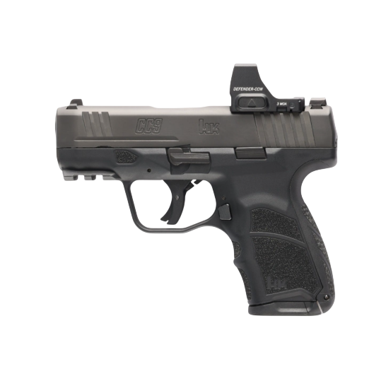 Heckler & Koch CC9 Vortex Optic 9mm Caliber 3.32" Barrel Handgun with DLC Finish & 2 Mags