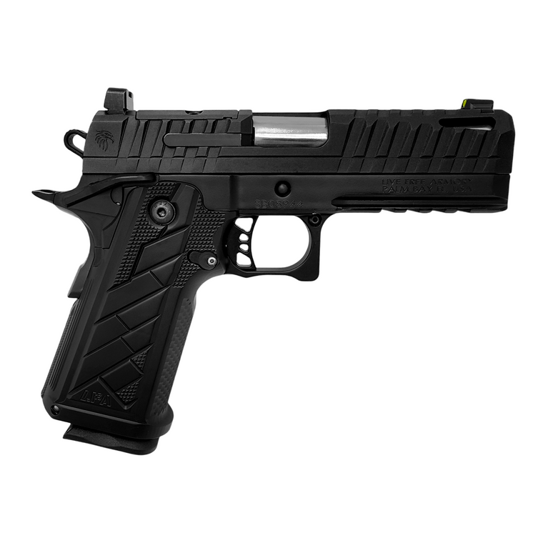 Live Free Armory Apollo 11 V2 Compact 9mm Caliber 4.15" Barrel Black Handgun
