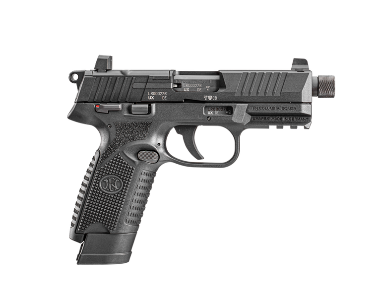 502T .22lr Pistol in Black with 2 10 Round Magazines by FN