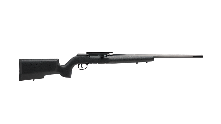 Savage A-Series Pro Varmint 22 WMR Semi Auto Rifle with 22 Inch Barrel in Boyds Black Wood Stock