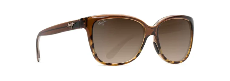 Starfish Sunglasses with Translucent Chocolate Tortoise Frames and HCL Bronze Lens by Maui Jim