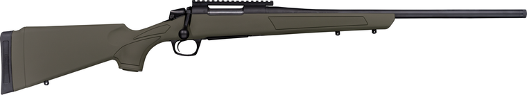 Cascade .350 Legend Bolt Action Rifle with 22 Inch Threaded Barrel in Cerakot Graphite Black and ODG Stock by CVA