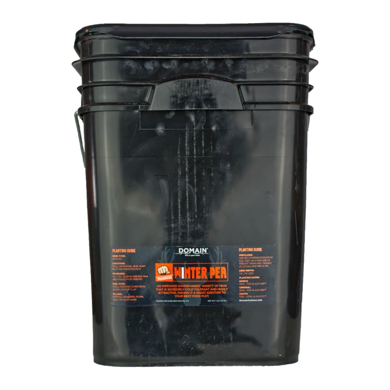 Winter Pea Bulk Pail 1/2 Acre Plot Seed by Domain Outdoors