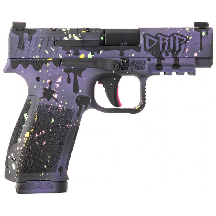 Canik METE Signature Midnight Drip MC9 9mm Luger Caliber 3.63" Barrel Semi Auto Handgun