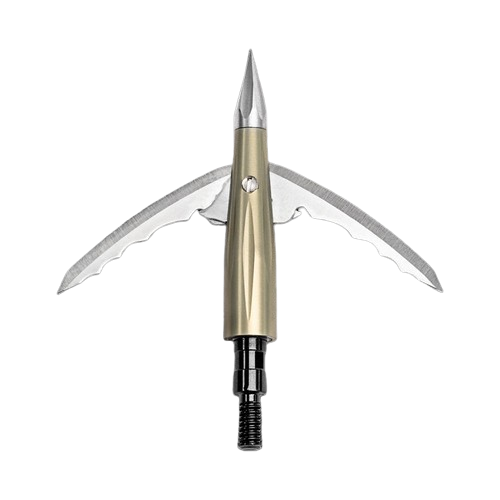 Beast 2.3 inch Cut 100gr Aluminum Broadheads by Bowmar Archery