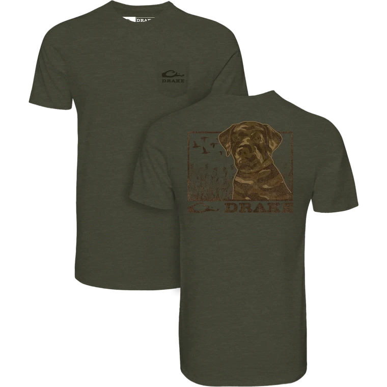 Youth Chocolate Lab Short Sleeve Tee by Drake