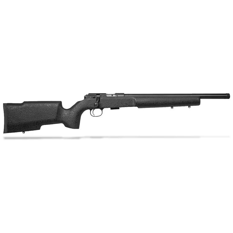 CZ USA 457 PRO Varmint 22 lr Bolt Action Rifle with 16.5 Inch Threaded Barrel in Painted Stock