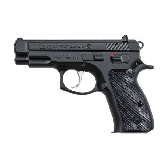 CZ 75 Compact 9mm Pistol with 3.75 Inch Barrel and 2 16 Round Magazines