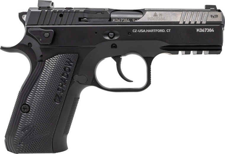 CZ USA Shadow 2 Carry 9mm Pistol with 4" Barrel and 2 15+1 Magazine