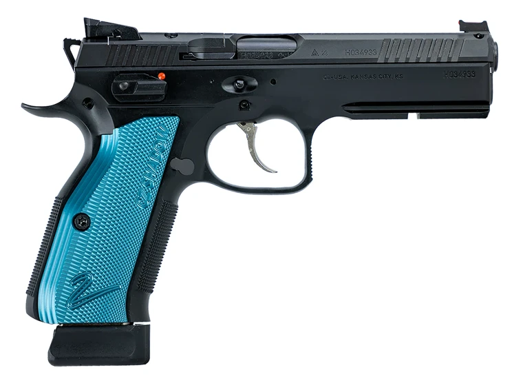 CZ Shadow 2 9mm 4.89" Barrel Semi Auto Blue & Black Finish Handgun