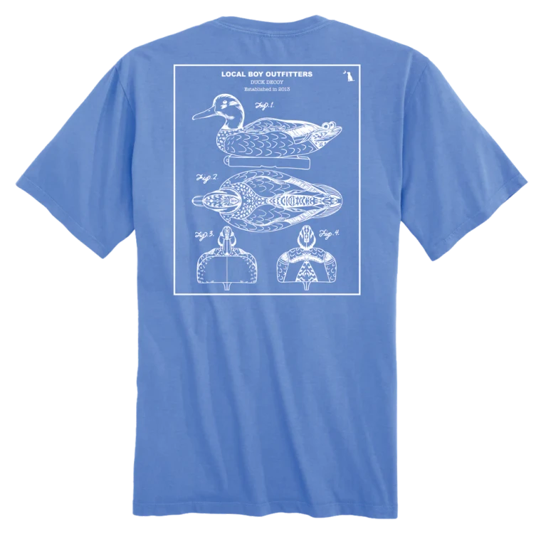 Decoy Diagram Short Sleeve T-shirt by Localboy