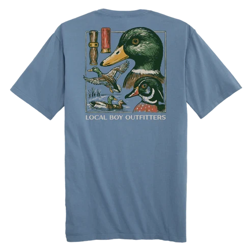 Duck Species Short Sleeve Tee Shirt by Local Boy