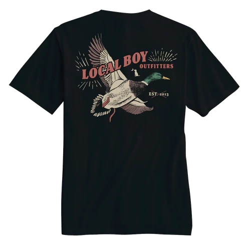 Mallard Blast Short Sleeve Tee Shirt by Local Boy