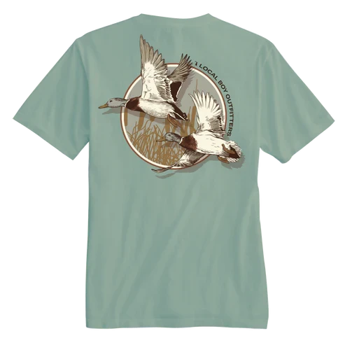 Mallard Pair Short Sleeve Tee Shirt by Local Boy