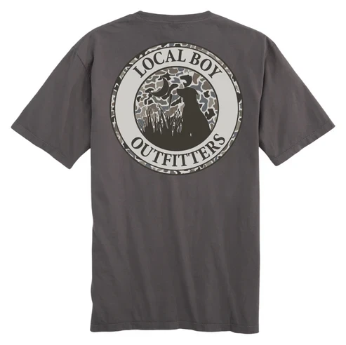 Brush Badge Blend Short Sleeve Tee by Local Boy