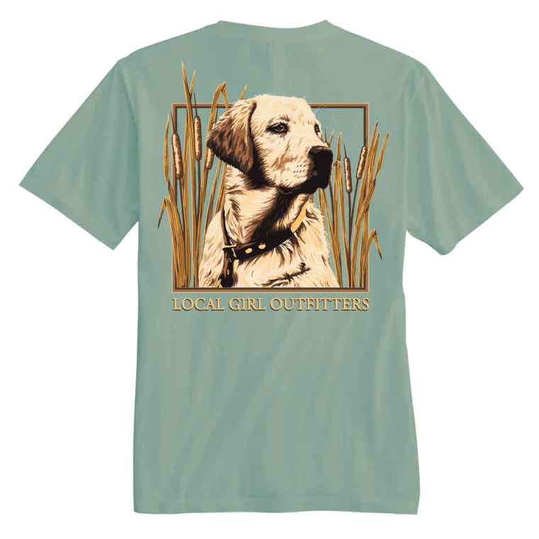Womens LocalGril Marsh Lab Short Sleeve T-shirt