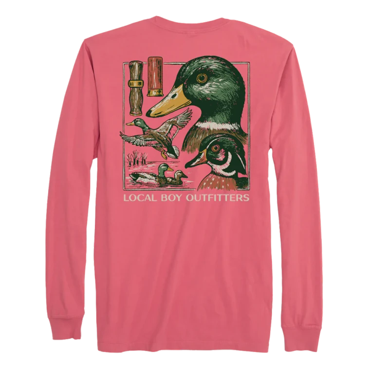 Youth Duck Species Long Sleeve T-shirt by Localboy