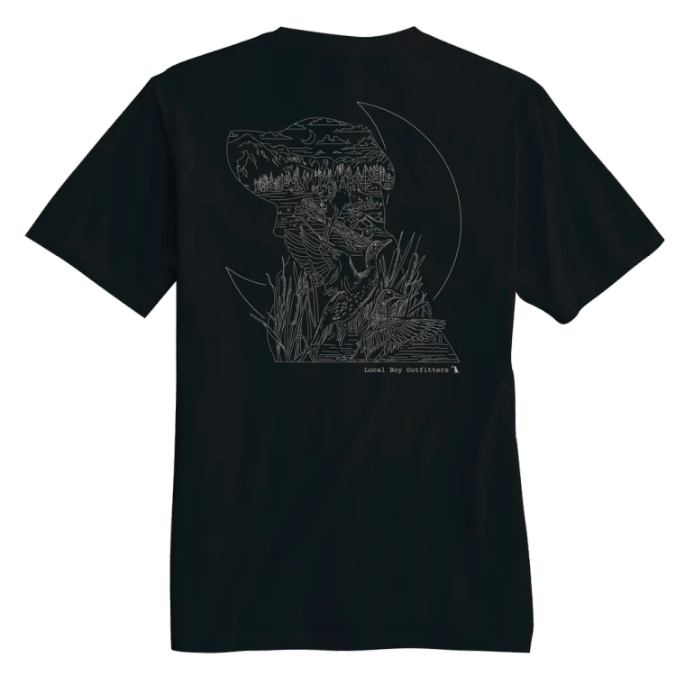 Landscape Lines Short Sleeve T-shirt by Localboy