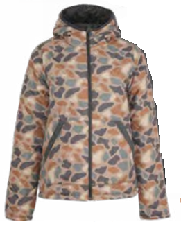 Womens Reversable Hooded Jacket by World Famous Sports