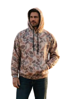 Camo Hooded Sweatshirt by World Famous Sports