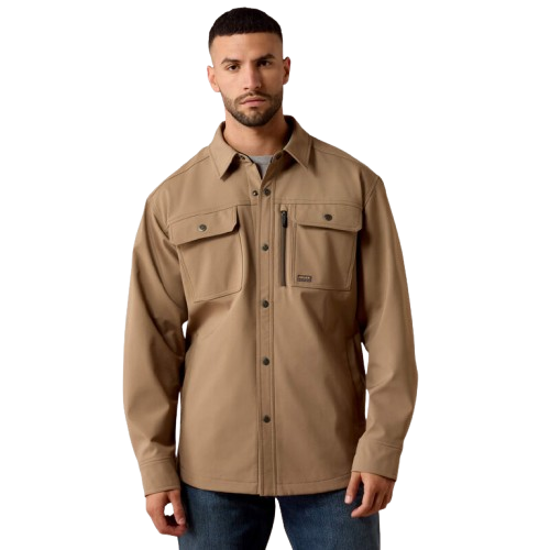 Rebar DuraStretch Utility Softshell Shirt Jacket - Caribou by Ariat
