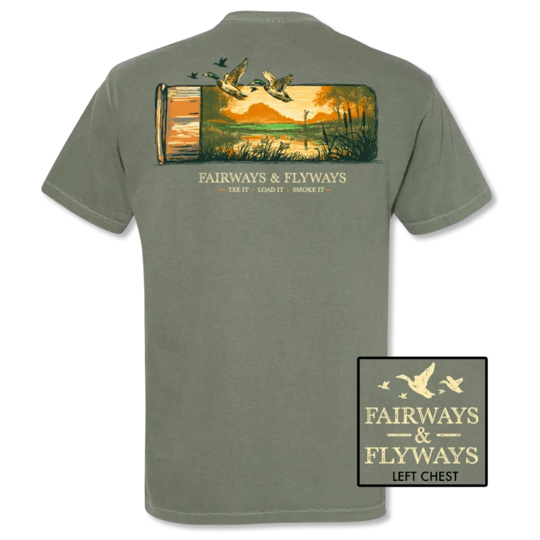 Shell Scene Short Sleeve T-shirt by Fairways & Flyways