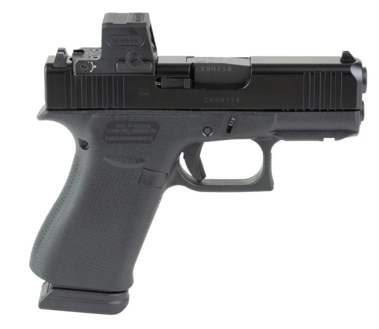 Glock 43x MOS 9mm Caliber 3.41" Barrel Semi Auto Handgun with EPS Optic