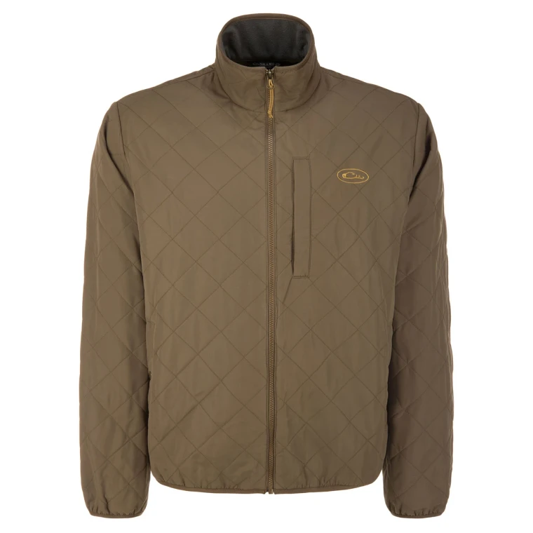 Men's Delta Quilted Full Zip Jacket by Drake