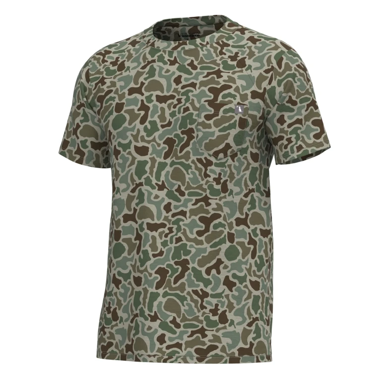 Toddler Heather Blend Short Sleeve Crew Shirt by Local Boy