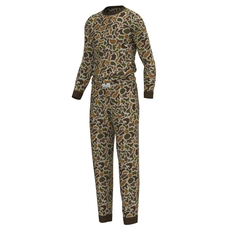 Toddler Rib Pajama Set by Local Boy