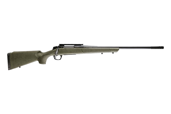 CVA Cascade XT .25 Creedmoor Bolt Action Rifle with 22 Inch Contour Fluted Threaded Barrel in ODG with Black Webbing Stock