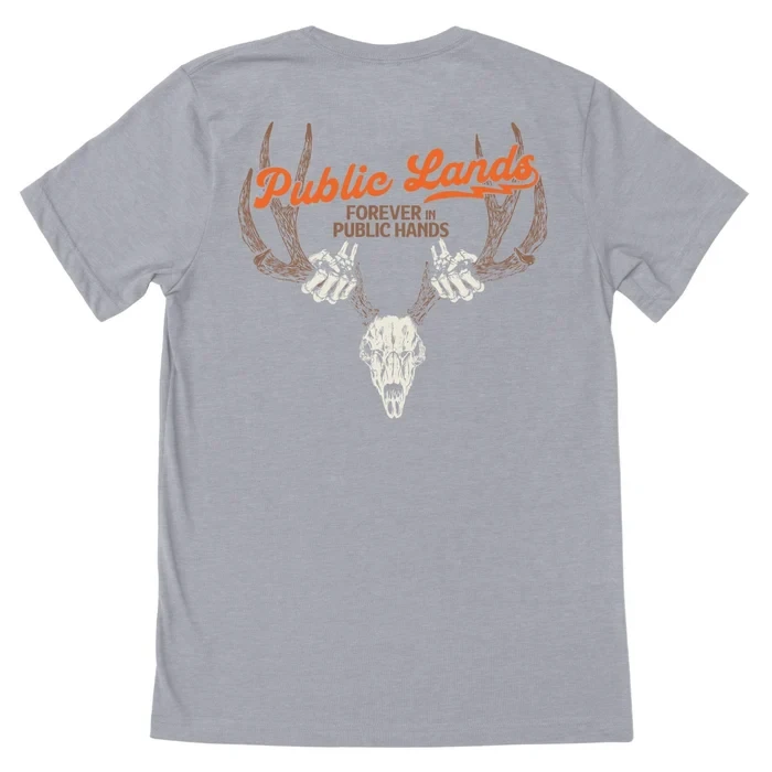 Men's Public Lands Protector Short Sleeve Graphic Tee Shirt by Meat Eater
