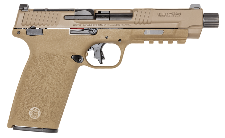 Smith & Wesson M&P 5.7x28mm Caliber 5" Barrel Length Semi Auto Flat Dark Earth Finish Handgun