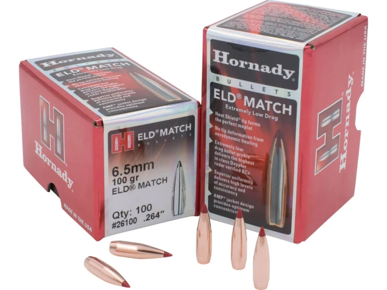 Hornady 6.5mm .264 100gr ELD Match