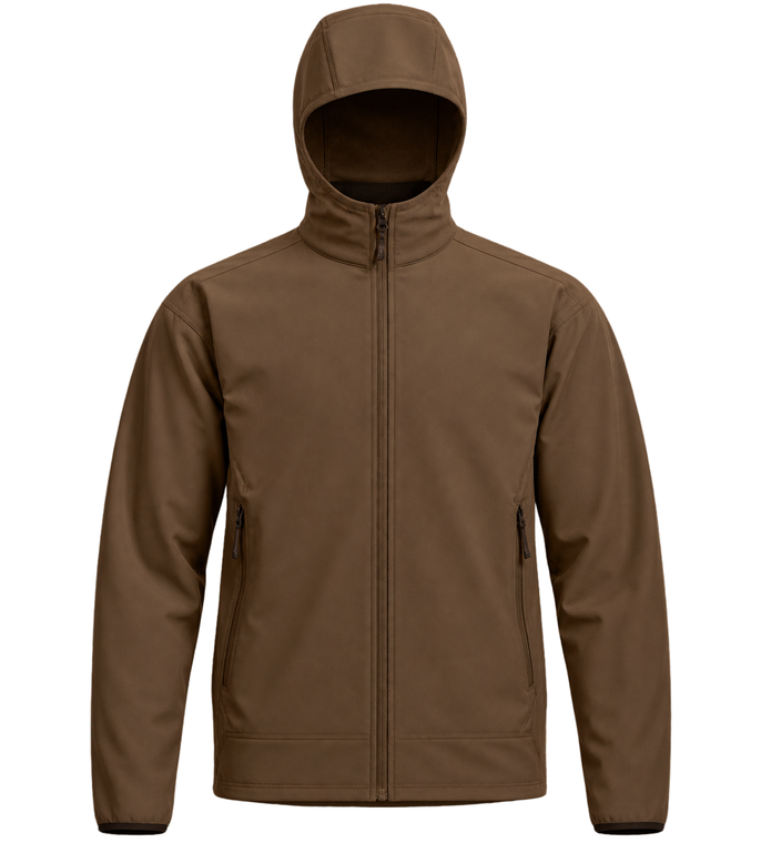 Men's Baseline Hooded Full Zip Jacket by World Famous Sports