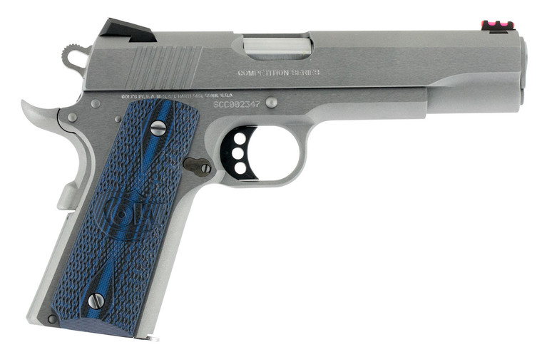Colt Competition Optic Ready 1911 45 ACP Caliber 5" Barrel Stainless Semi Auto Handgun