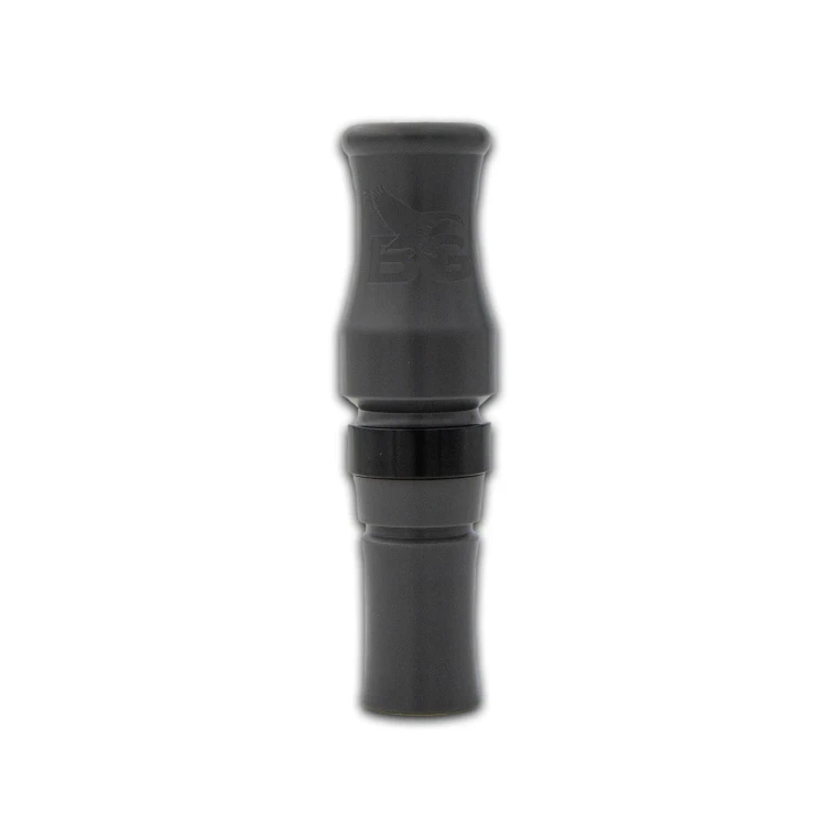 The Giggle Chicken SS Delrin Speck Call - Gray by Buck Gardner