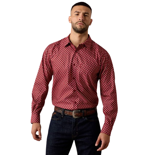 Everything Classic Fit Log Sleeve Button Shirt by Ariat