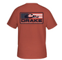 Drake Patriotic Bar Short Sleeve Tee by Drake