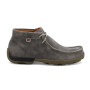 Grey Chukka Driving Moccasin by Twisted X - side