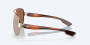 South Point Rose Gold - Copper Silver Mirror polarized Polycarbonate Sunglasses by Costa Del Mar