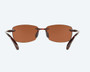 Ballast Tortoise Sunglasses with Green Mirror Polarized Polycarbonate rear