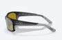 Jose Pro - Matte Black Sunglasses with Sunrise Silver Mirror Polarized Glass side