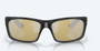 Jose Pro - Matte Black Sunglasses with Sunrise Silver Mirror Polarized Glass front
