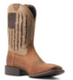 Sport My Country VentTEK Western Boot in Brown